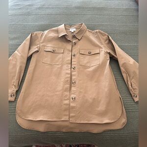 Kathleen Post “The Drop” Praline Shacket